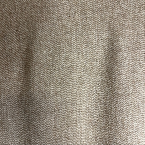 Pendleton Vintage Women's Tan Herringbone Button Down Virgin Wool Jacket Size 18 - Picture 16 of 16